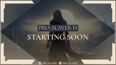 Assassin's Creed Twitch Screen Maker Featuring a Starting-Soon Message 5826d-5934