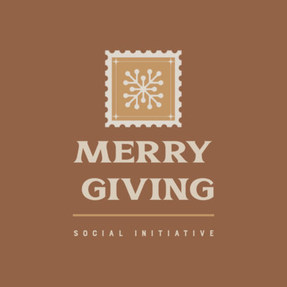 Online Logo Generator for a Christmas Charity Organization 