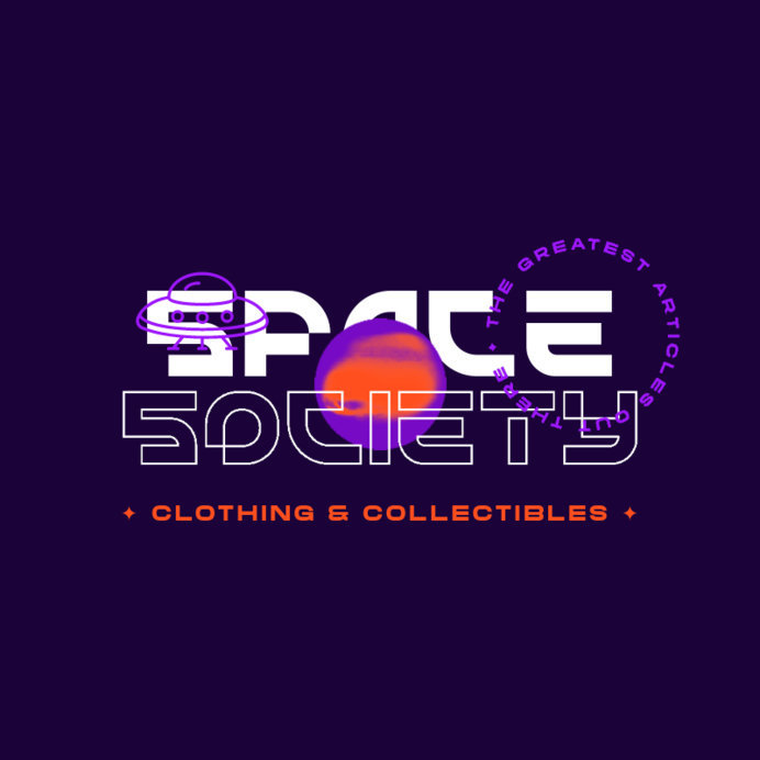 Clothing Brand Logo Maker Featuring an Aliens-Themed Aesthetic
