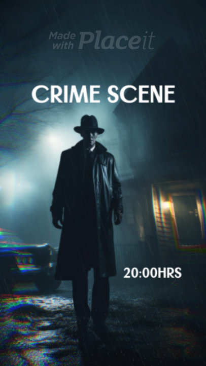 Instagram Story Video Maker Featuring a True Crime Theme