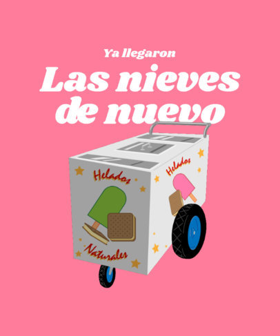 Quote T-Shirt Design Creator Featuring a Mexican Slang and an Ice Cream Truck Graphic 5709j-5947