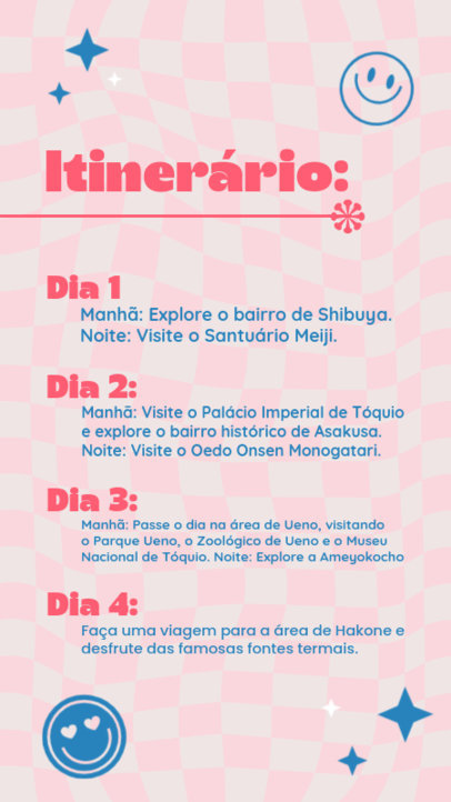 Travel-Themed Instagram Story Maker for a Vacation Itinerary Guide