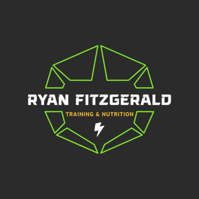 Logo Maker for a Professional Fitness Coach