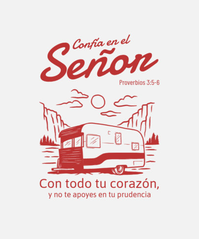 T-Shirt Design Generator With a Christian Faith Theme and a Boho Aesthetic