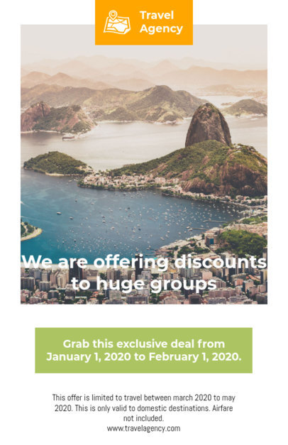 Flyer Maker to Design Flyers for Travel Agencies