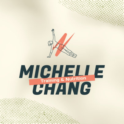 Logo Generator for a Training and Nutrition Coach