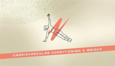 Front Business Card Generator for Personal Trainer and Health Coach