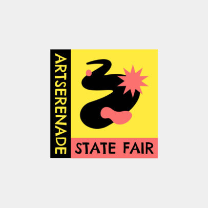 Logo Maker for a State Arts and Crafts Fair 