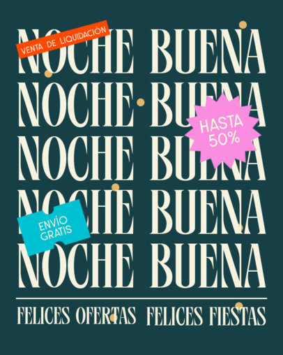 Instagram Post Creator for a Christmas Eve Special Sale 6639g