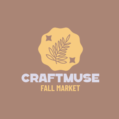 Logo Creator for an Arts and Crafts Fall Market