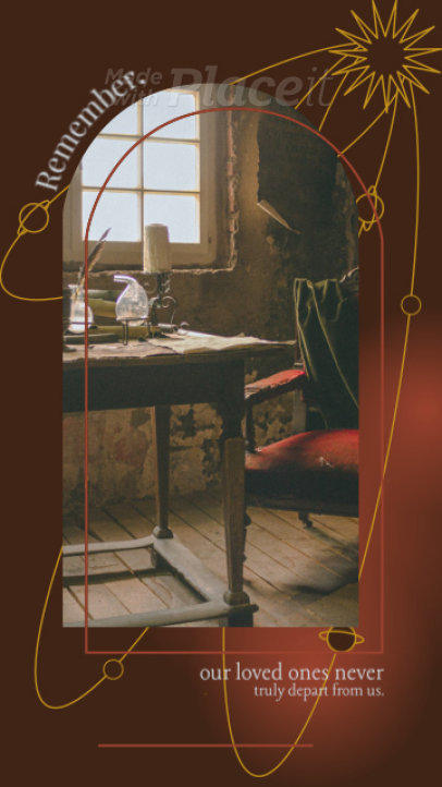 Instagram Story Video Template With a Quote Inspired by Dumbledore 5422b 7292