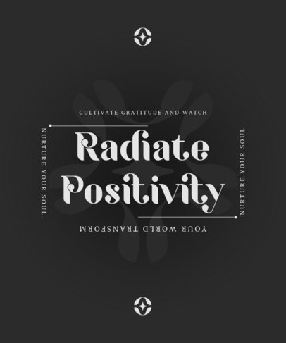 Fitness T-Shirt Design Generator for a Pilates Studio Featuring a Quote