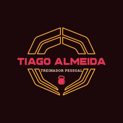 Fitness Logo Maker for a Wellness Coach