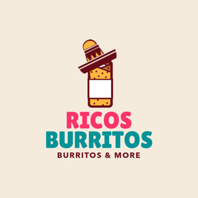 Restaurant Logo Maker for Burrito Restaurants