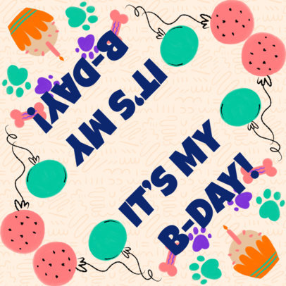 Bandana Design Maker for a Puppy's Birthday Party