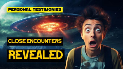 UFO-Themed Intro Video Generator for an Alien Testimonies Vlog