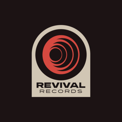 Logo Maker for a Vinyl and Music Records Store 6672 el1