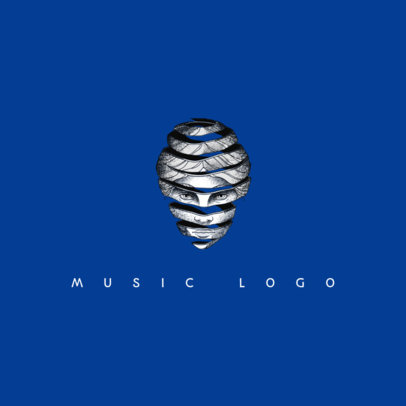 Band Logo Maker with Ink Illustration 