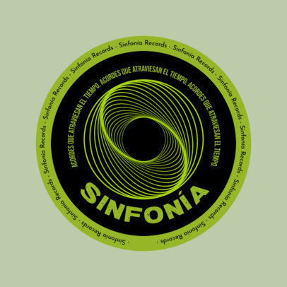 Logo Generator for a Music Shop Featuring a Quote 6668a