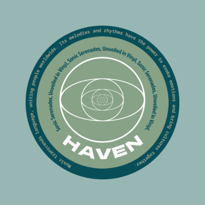 Online Logo Creator for a Music Vinyl Store 6668f