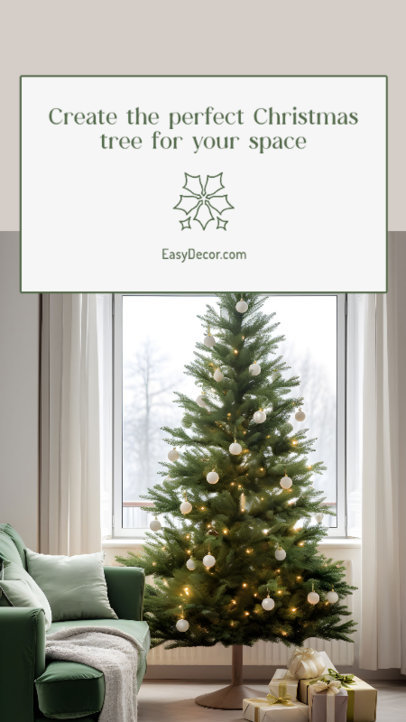 Instagram Story Template With Recommendations to Create the Perfect Christmas Tree
