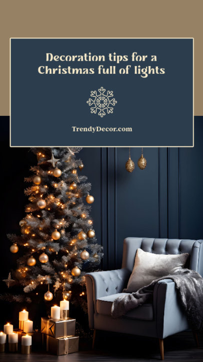 Tips-Themed Instagram Story Creator With Recommendations for a Christmas Full of Lights 6173n