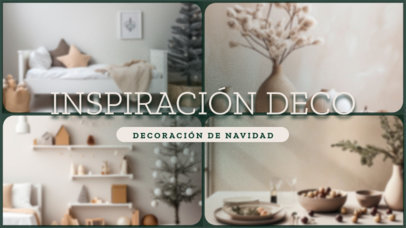YouTube Thumbnail Maker Featuring Inspiration Ideas for Xmas Home Decor 6174l