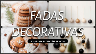 YouTube Thumbnail Generator with Simple Ideas for a Christmas House Decoration 6174n