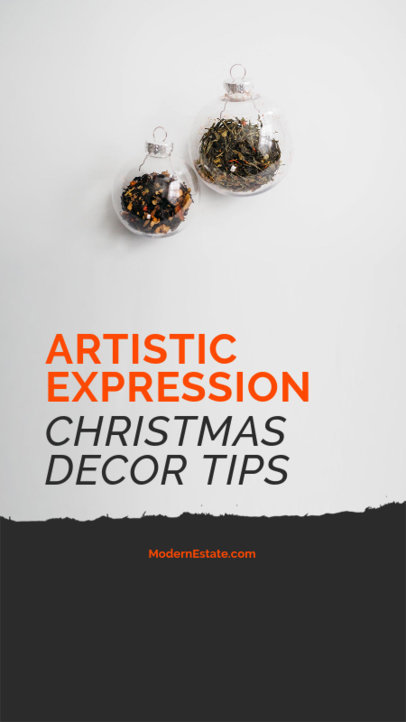 Instagram Story Generator With Tips for an Artistic Expression Christmas Decor 6172i