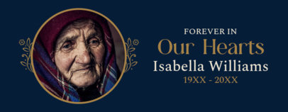 Mug Design Generator for a Memorial Featuring a Woman's Picture