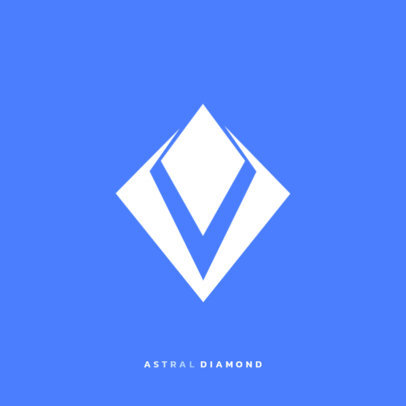 Logo Maker with an Abstract Symbol for Game Streamers