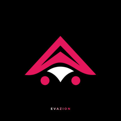 Logo Maker for an eSports Streaming Channel with an Abstract Icon