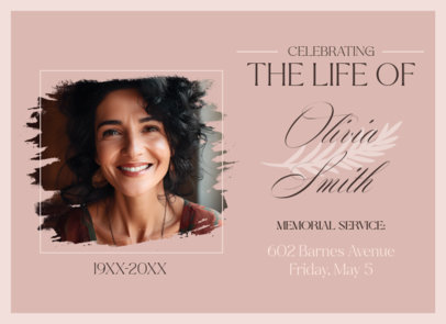 Greeting Card Creator for a Memorial Sympathy Gift