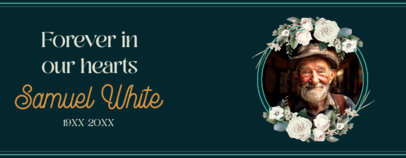 Mug Design Template Featuring a Quote to Commemorate a Person's Life