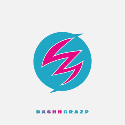 Logo Generator Featuring a Circular Symbol for Game Streamers 6686j