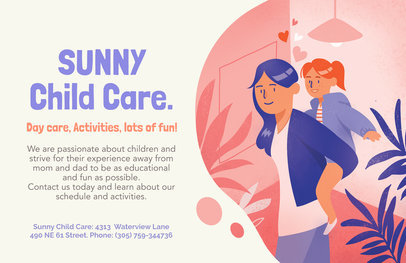 Flyer Maker for a Daycare