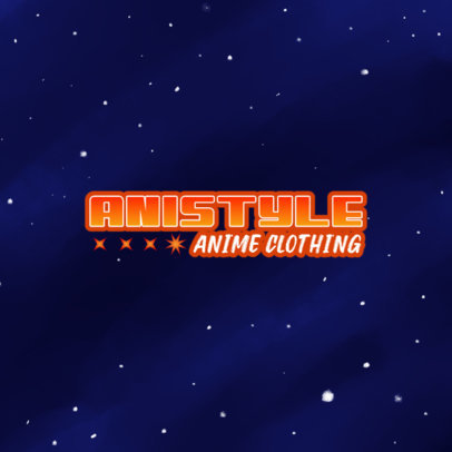 Apparel Shop Logo Generator for Anime Clothing