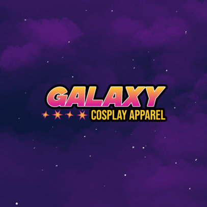 Brand Logo Template for an Anime Clothing Store