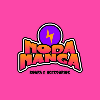 Online Logo Template for an Anime-Styled Store