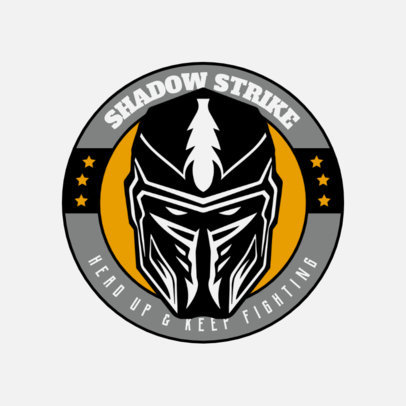 Online Logo Maker for an Airsoft Team Featuring a Warrior Head 6696