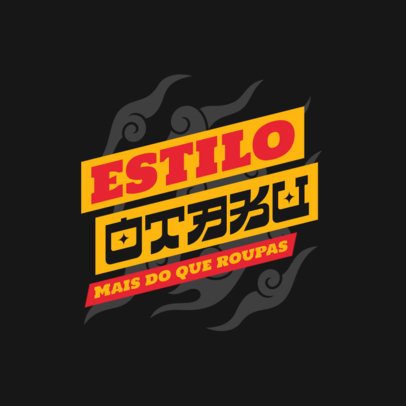 Logo Creator for an Anime Clothing and Accessories Store