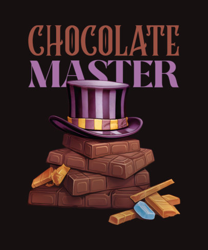 Quote T-Shirt Design Maker Featuring a Theme Inspired by the Wonka Film