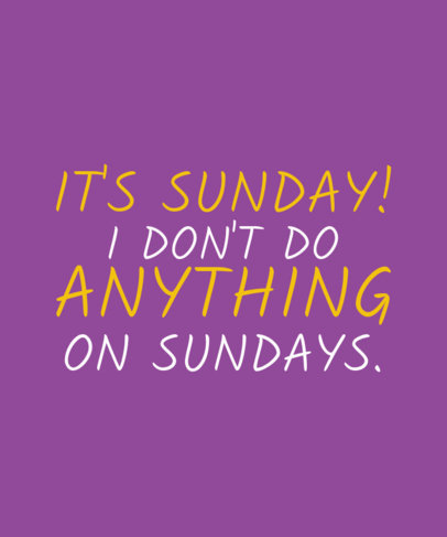 Quote T-Shirt Design Generator Featuring a Chandler Bing-Inspired Theme