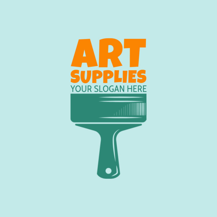 Art Supplies Logo Maker for Art Shops