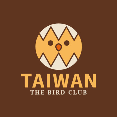 Logo Generator with an Abstract Graphic for a Birders Club