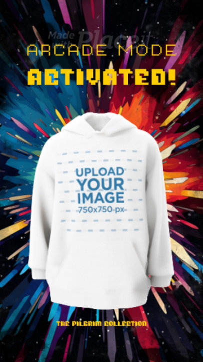 Pullover Hoodie Video Featuring a Theme Inspired by Scott Pilgrim