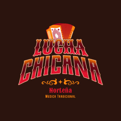 Traditional Logo Creator for a Norteno Music Group 6202f