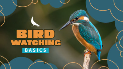 YouTube Thumbnail Design Creator for a Basic Birding Advice Vlog