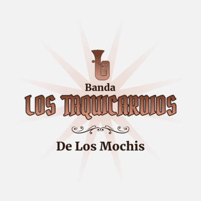 Logo Generator With Trumpet Graphic for a Regional Music Group 6206a