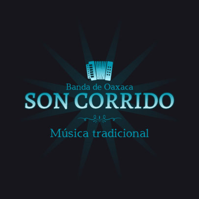 Music Logo Creator for a Northern Mexican Group 6206f